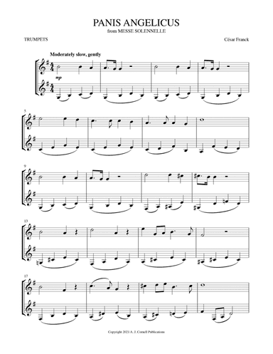 Panis Angelicus (arr. Mark Phillips)
