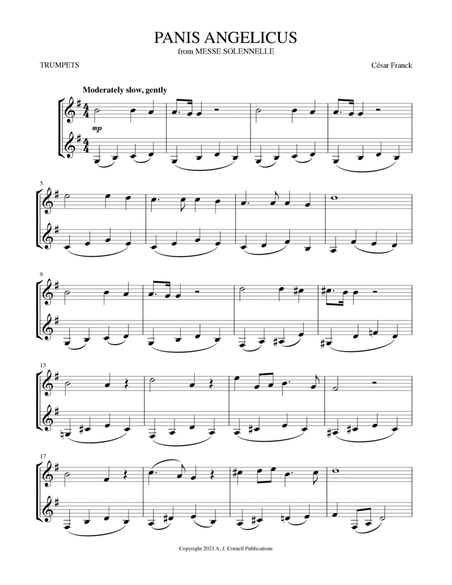 Panis Angelicus (arr. Mark Phillips)