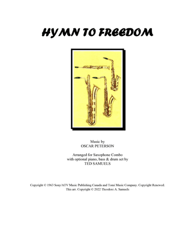 Hymn To Freedom (arr. Ted Samuels)
