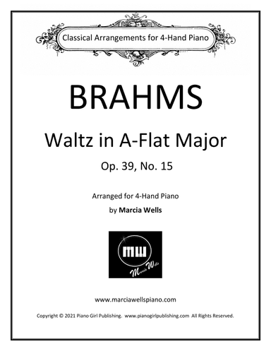 Waltz in A Flat Major, Op. 39, No. 15 (arr. Marcia Wells)