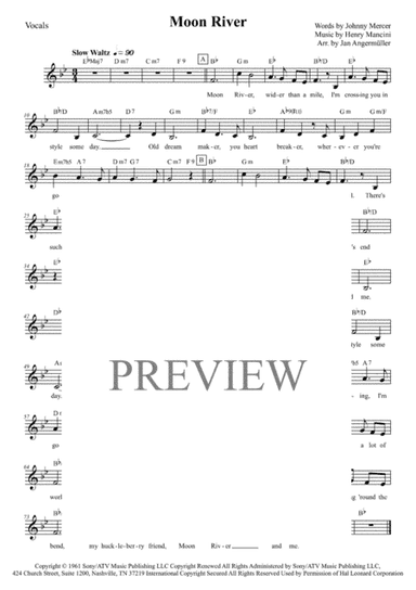 Moon River (arr. Jan Angermüller)