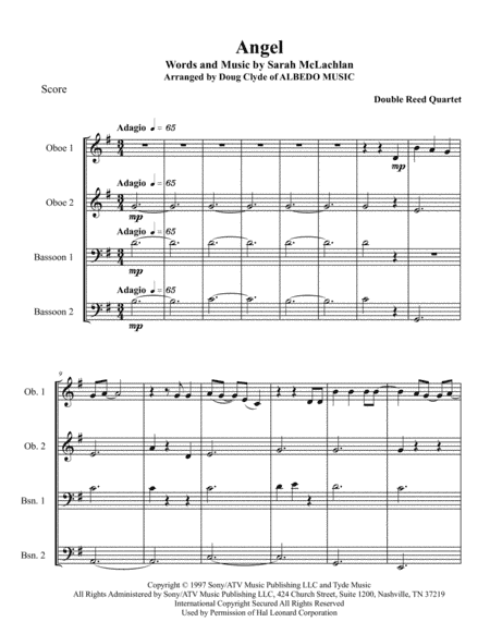 Angel (arr. Doug Clyde)