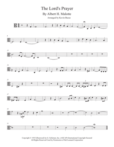 The Lord's Prayer (arr. Kevin Busse)