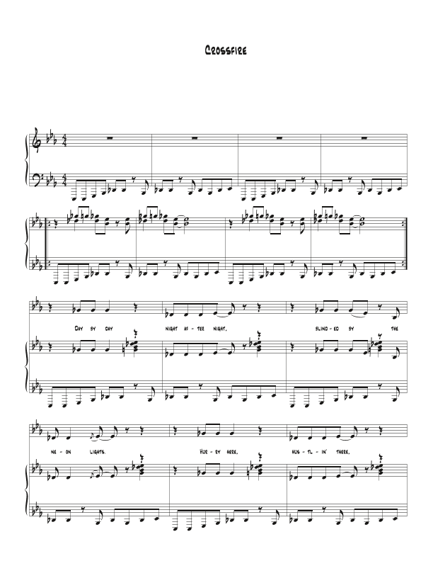 Crossfire (arr. Biegler)