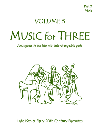 Music for Three, Volume 5 - Part 2 Viola 50522 (arr. Daniel Kelley)
