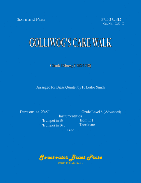 Golliwog's Cake Walk (arr. F. Leslie Smith)