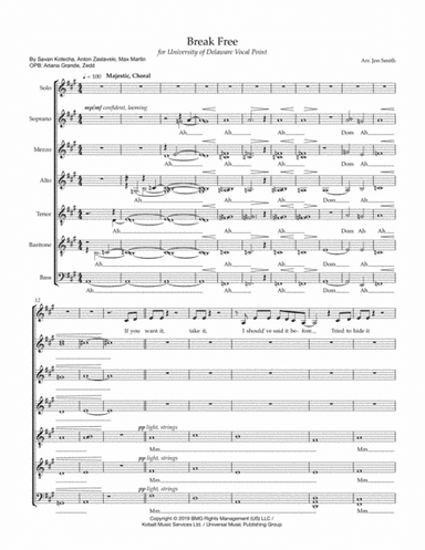 Break Free (arr. Jon Smith)