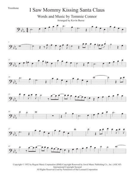 I Saw Mommy Kissing Santa Claus (arr. Kevin Busse)