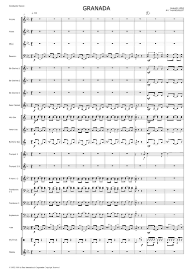 Granada (arr. Yves Bouillot)