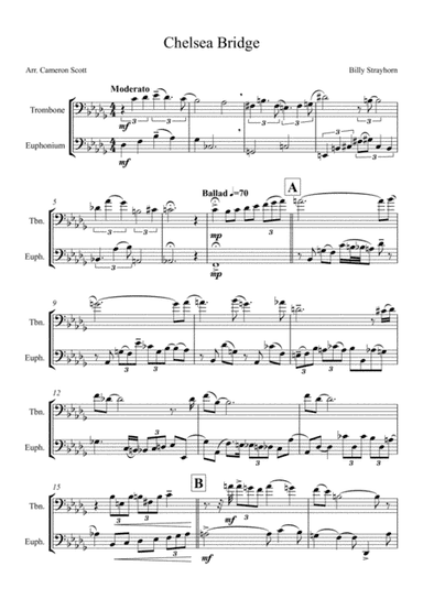 Chelsea Bridge (arr. Cameron Scott)