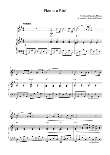 Flee as a Bird (arr. Kaiserin Rebecca)