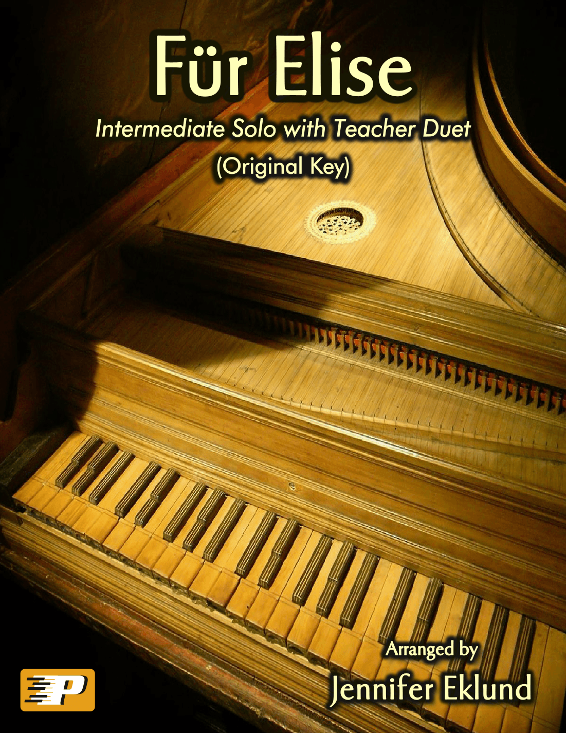 Fur Elise (Early Intermediate Piano with Duet) (arr. Jennifer Eklund)