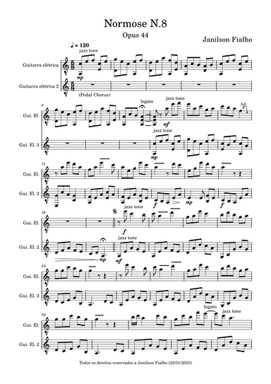 Normose N.8, Opus 44