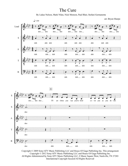 The Cure (arr. Bryan Sharpe)