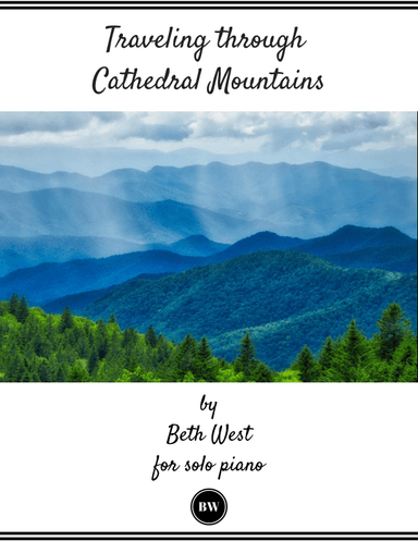 Traveling through Cathedral Mountains