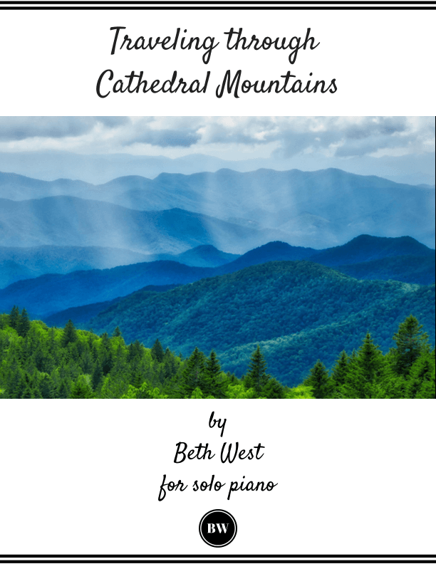 Traveling through Cathedral Mountains