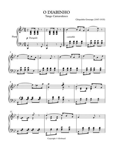 O DIABINHO (arr. Globrazil)