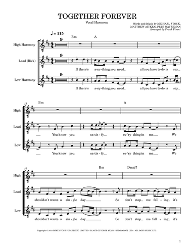 Together Forever (arr. Frank Pisani)