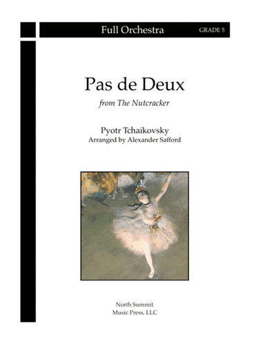 Pas de Deux from the Nutcracker Score (with Intermediate Harp) (arr. North Summit Music Press, LLC)