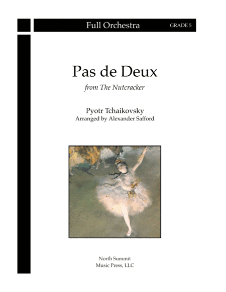 Pas de Deux from the Nutcracker Score (with Intermediate Harp) (arr. North Summit Music Press, LLC)
