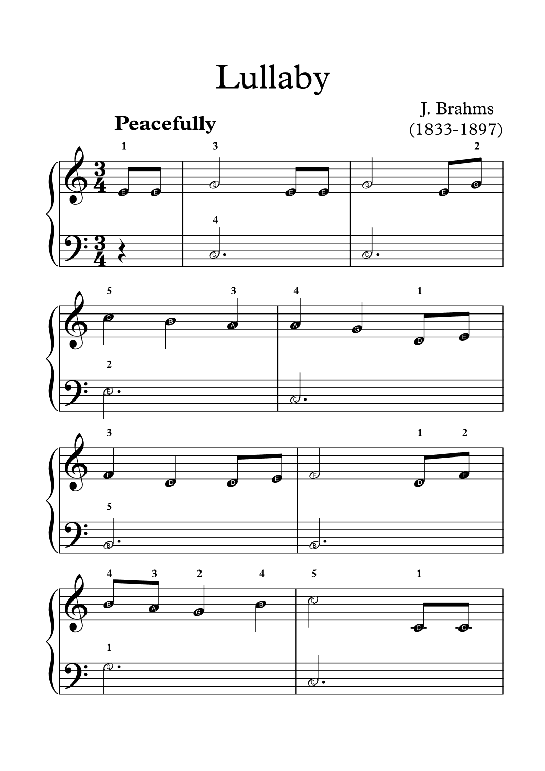 Lullaby (arr. Michał Pach)