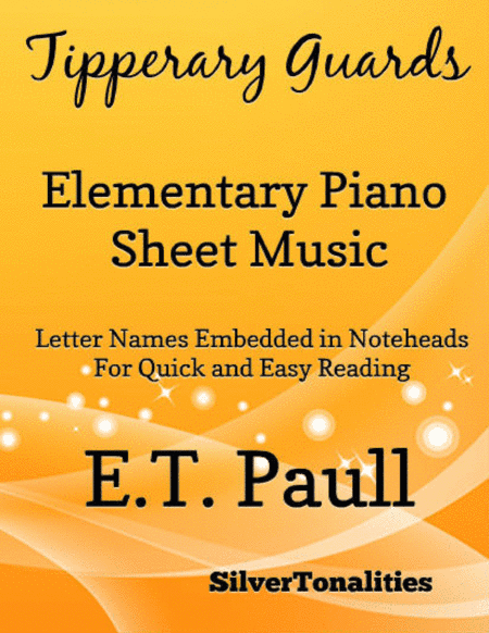 Tipperary Guards Elementary Piano Sheet Music (arr. SilverTonalitise)