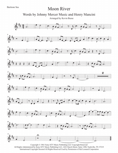 Moon River (arr. Kevin Busse)