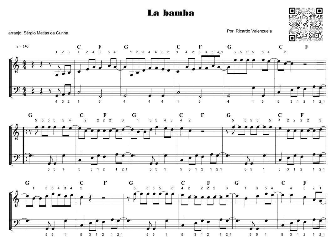 La Bamba (arr. Sérgio Matias da Cunha)