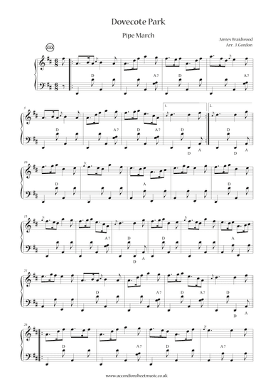 Dovecote Park (arr. Julia Gordon)