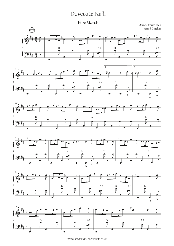 Dovecote Park (arr. Julia Gordon)