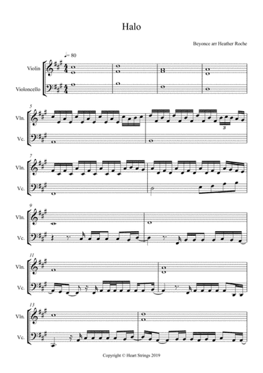 Halo (arr. Heather Roche)
