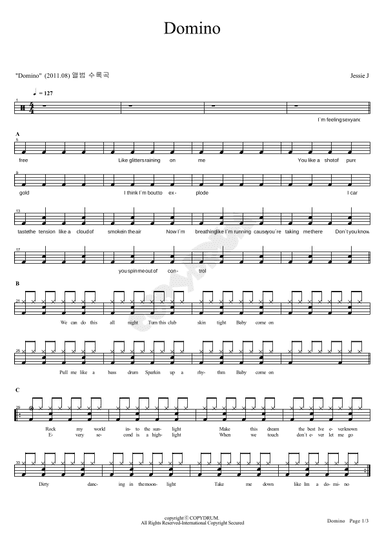 Domino (arr. COPYDRUM)