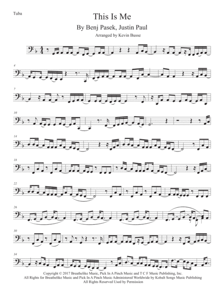 This Is Me (arr. Kevin Busse)