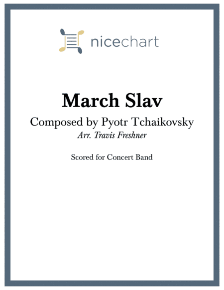 March Slav (Score & Parts) (arr. Travis Freshner)