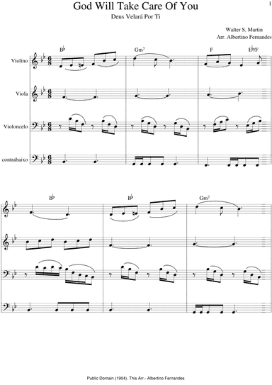God Will Take Care Of You (arr. Albertino Fernandes)