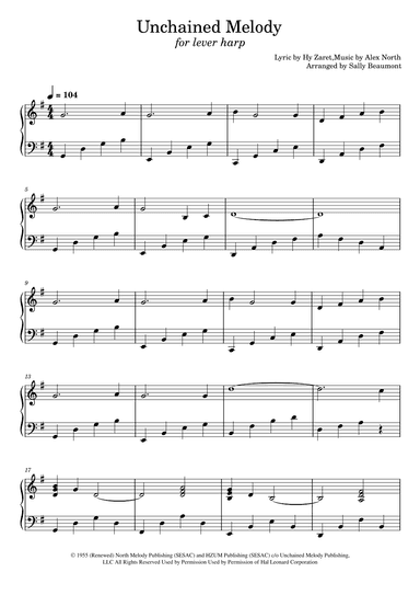 Unchained Melody (arr. Sally Beaumont)