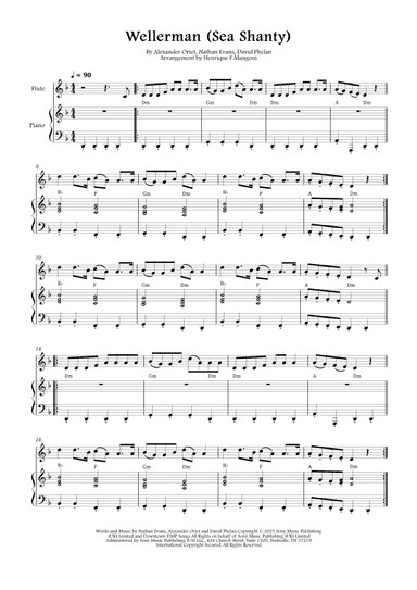 Wellerman (arr. Henrique F Mangoni)