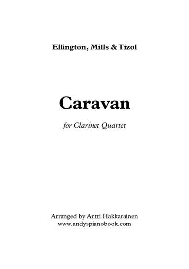 Caravan  featured in SOPHISTICATED LADIES (arr. Antti Hakkarainen)