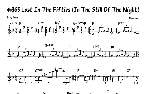 Lost In The Fifties Tonight (in The Still Of The Nite) (arr. John Fries)