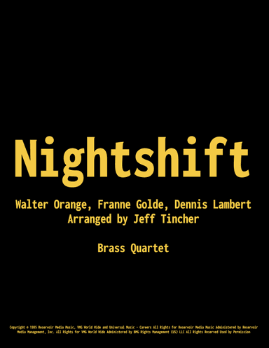 Nightshift (arr. Jeff Tincher)
