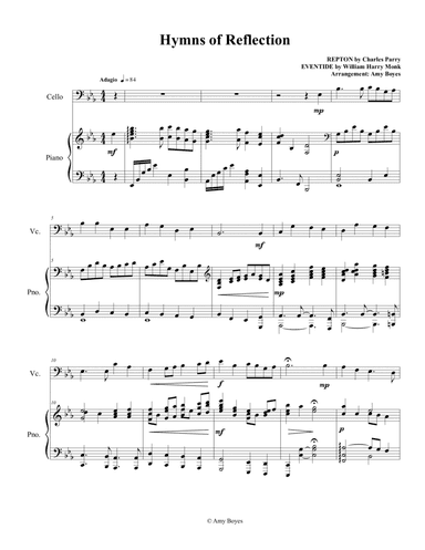 Hymns of Reflection - "Dear Lord and Father of Mankind" & "Abide WIth Me" (arr. Amy Boyes)