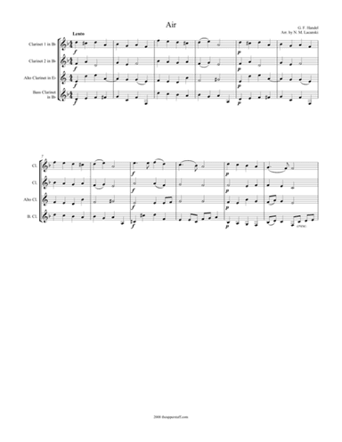 Air (arr. Nick Lacanski)