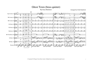 Ghost Town (arr. Colin Strudwick)