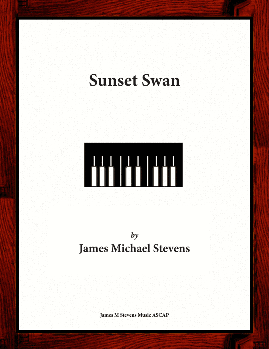 Sunset Swan