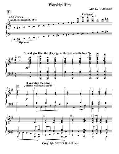 Worship Him (arr. G. R. Adkison)