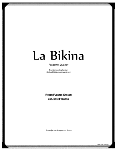 La Bikina (arr. Eric Fregoso)