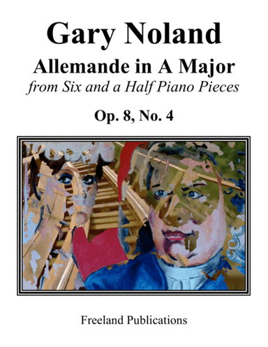 "Allemande" in A Major for piano or harpsichord Op. 8, No. 4