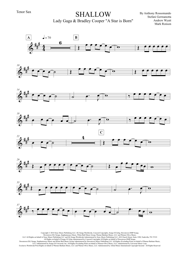 Shallow (arr. Leo Silva)