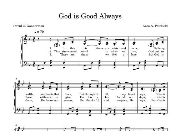 God is Good Always