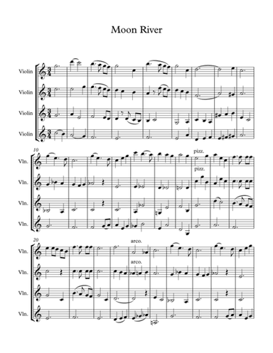 Moon River (arr. Jay Heo)